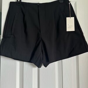 a new day Women's High Waist Black Shorts
